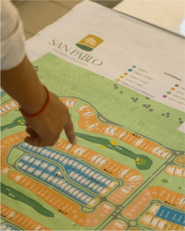 MAPA SAN PABLO COUNTRY